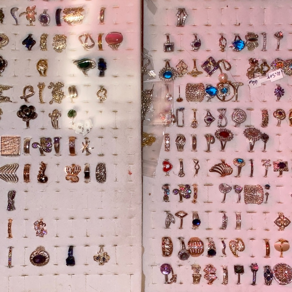 JCPenny Buyout! Wholesale Ring Lots! 10 High End Costume Rings. $99.00
